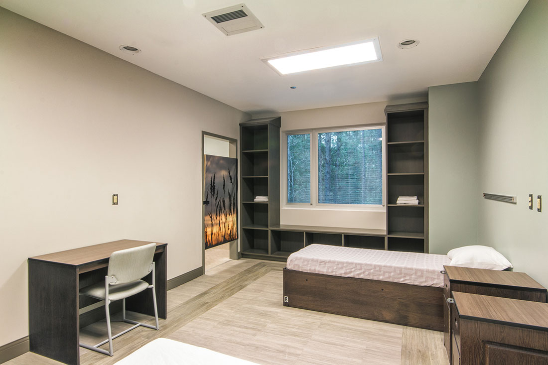 Wilmington Treatment Center Detox Unit bedroom example