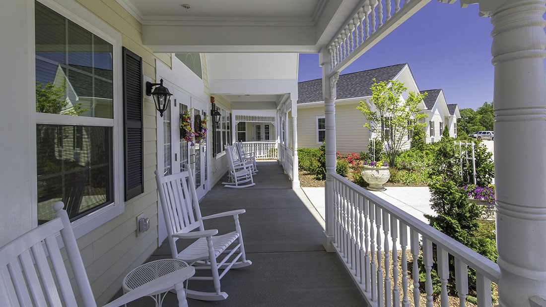 Carillon Assisted Living of Mint Hill - Porch