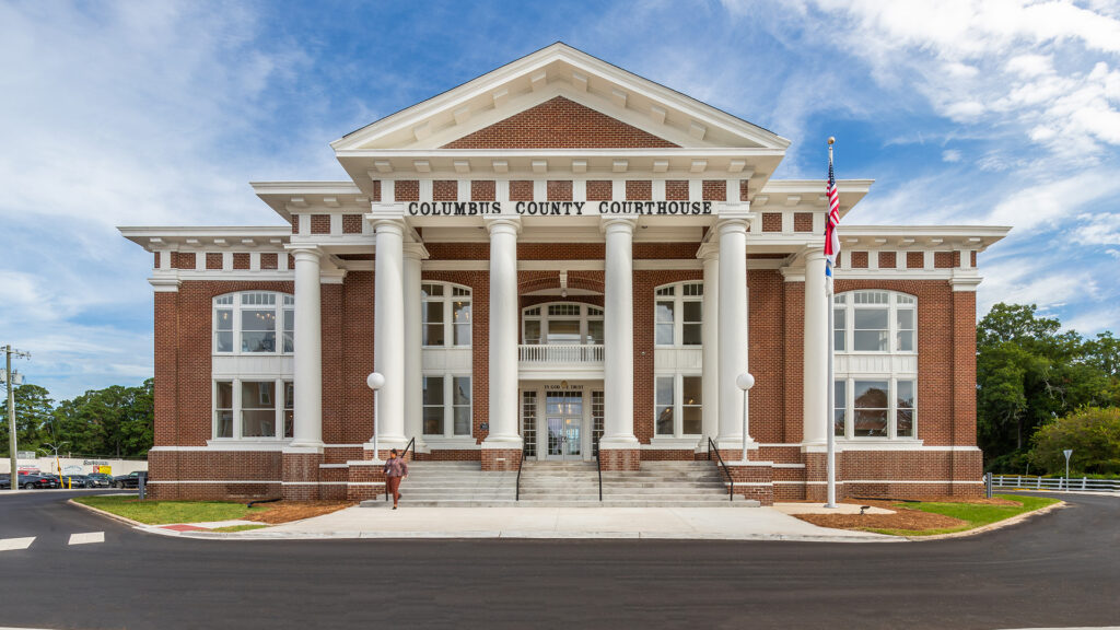 Columbus County Courthouse Exterior front