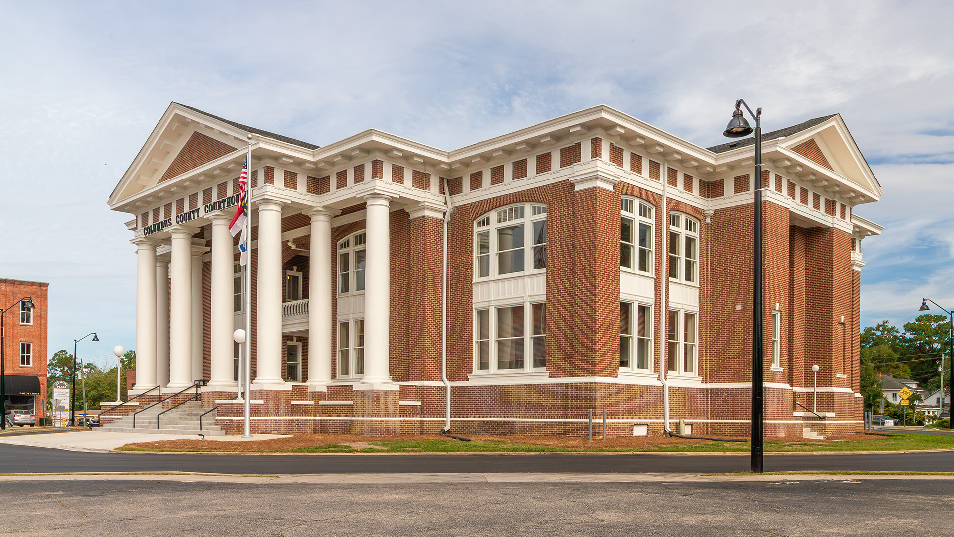 Columbus County Courthouse Exterior side