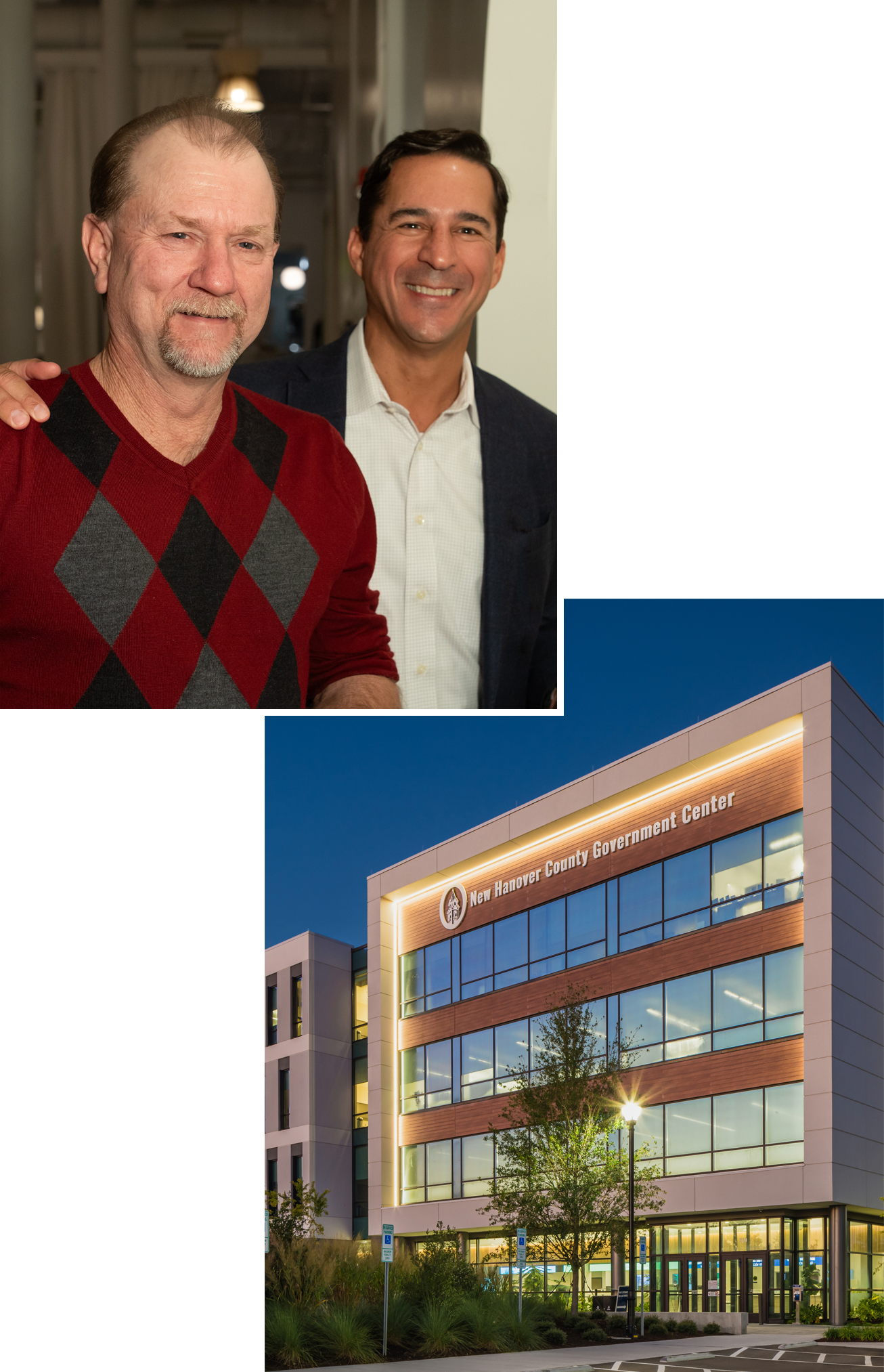 Roger and Chris + New Hanover County Government Center photo